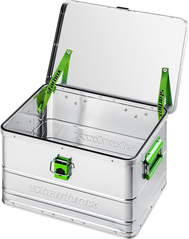 ALUTEC Aluminiumbox Starbox 30 (Inhalt 30 l, Innenmasse (LxBxH) 430 x 335 x 270 mm, staub-/spritzwas