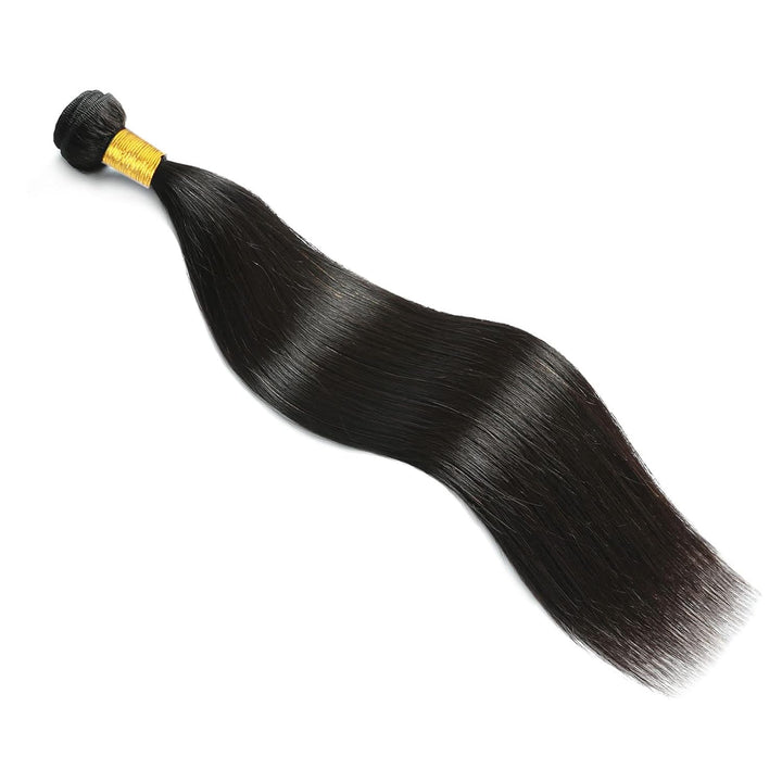 Huarisi 22 Inch Straight Hair Bundles, 1 Bundle Human Hair Straight Weaves for Women, 8a Lang Remy E