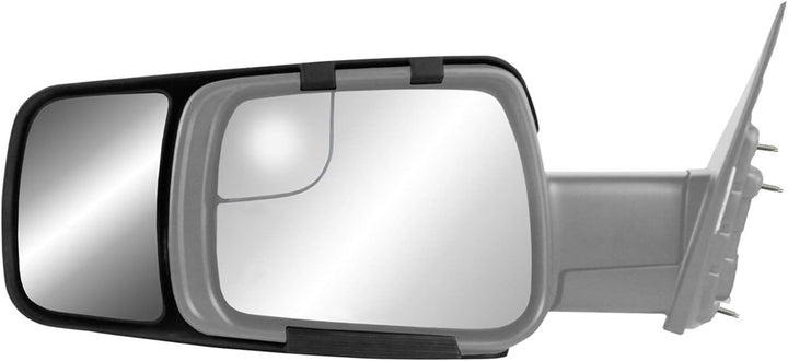 Fit System - 80730 Snap & Zap Custom Abschleppspiegel Paar für Ram 1500 Pick-up, schwarz