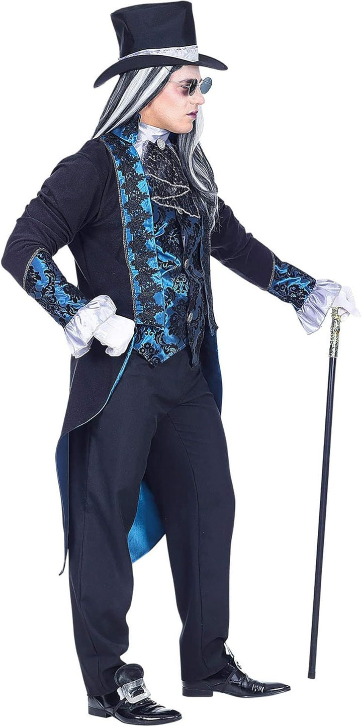 WIDMANN 08093 COSTUME VAMPIRO VITTORIANO BLU L #0809, L