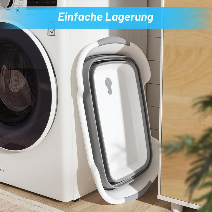 Multifunktionale zusammenklappbare Haustier Badewanne mit Abflussloch, Tragbare Indoor Outdoor Faltb