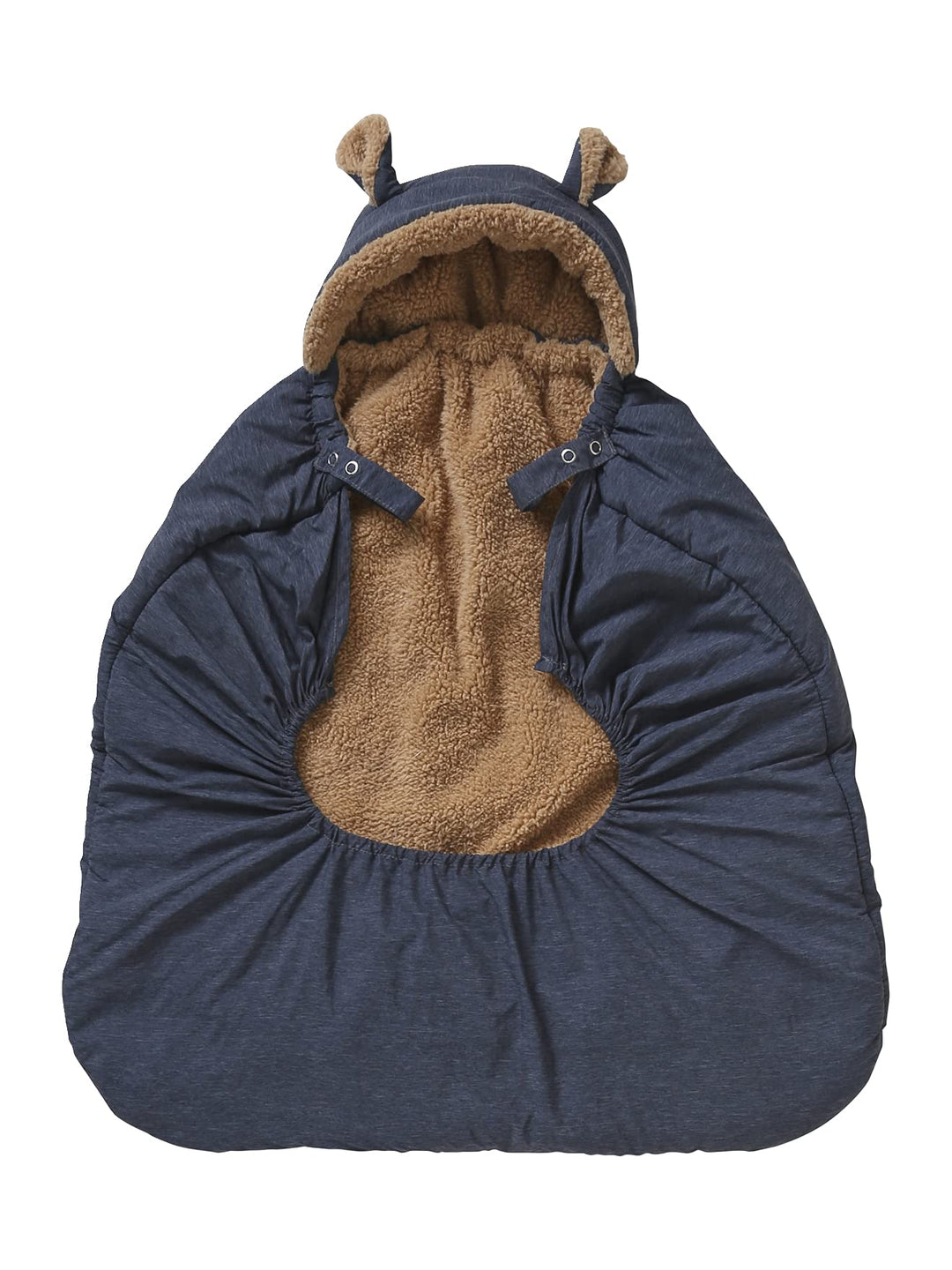 Vertbaudet Babytrageschutz, Daunenjacke Blau