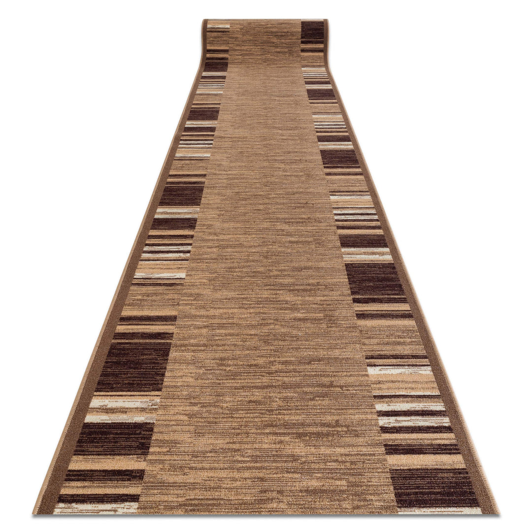 Modernen Preiswert Antirutsch Läufer Adagio beige, Anti Rutsch Teppich rutschfest Brücke Meterware R
