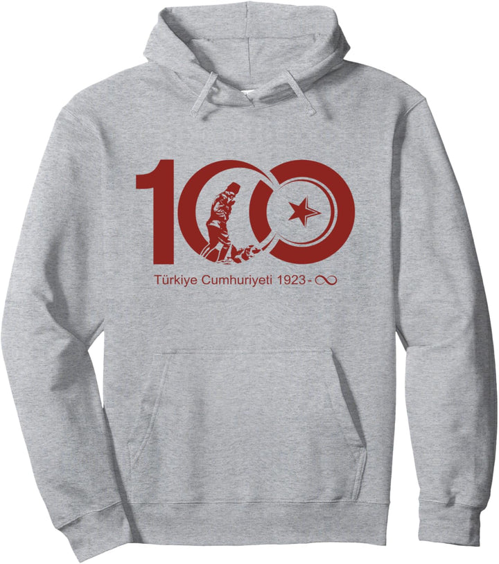 Atatürk - Türkiye Cumhuriyeti 100. Yil Pullover Hoodie