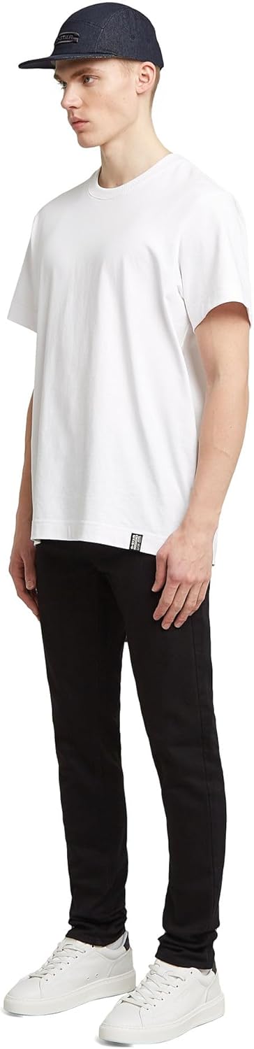 G-STAR RAW Herren 3301 Slim Jeans 30W / 30L Schwarz (Pitch Black 51001-b964-a810), 30W / 30L Schwarz