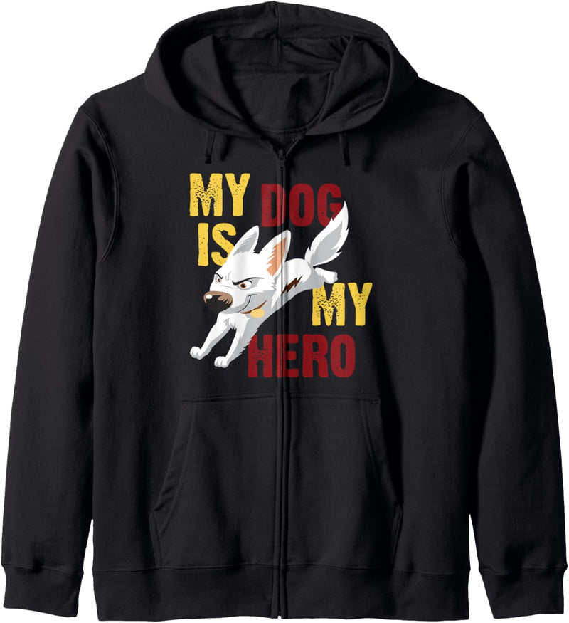 Disney Bolt My Dog Is My Hero Kapuzenjacke