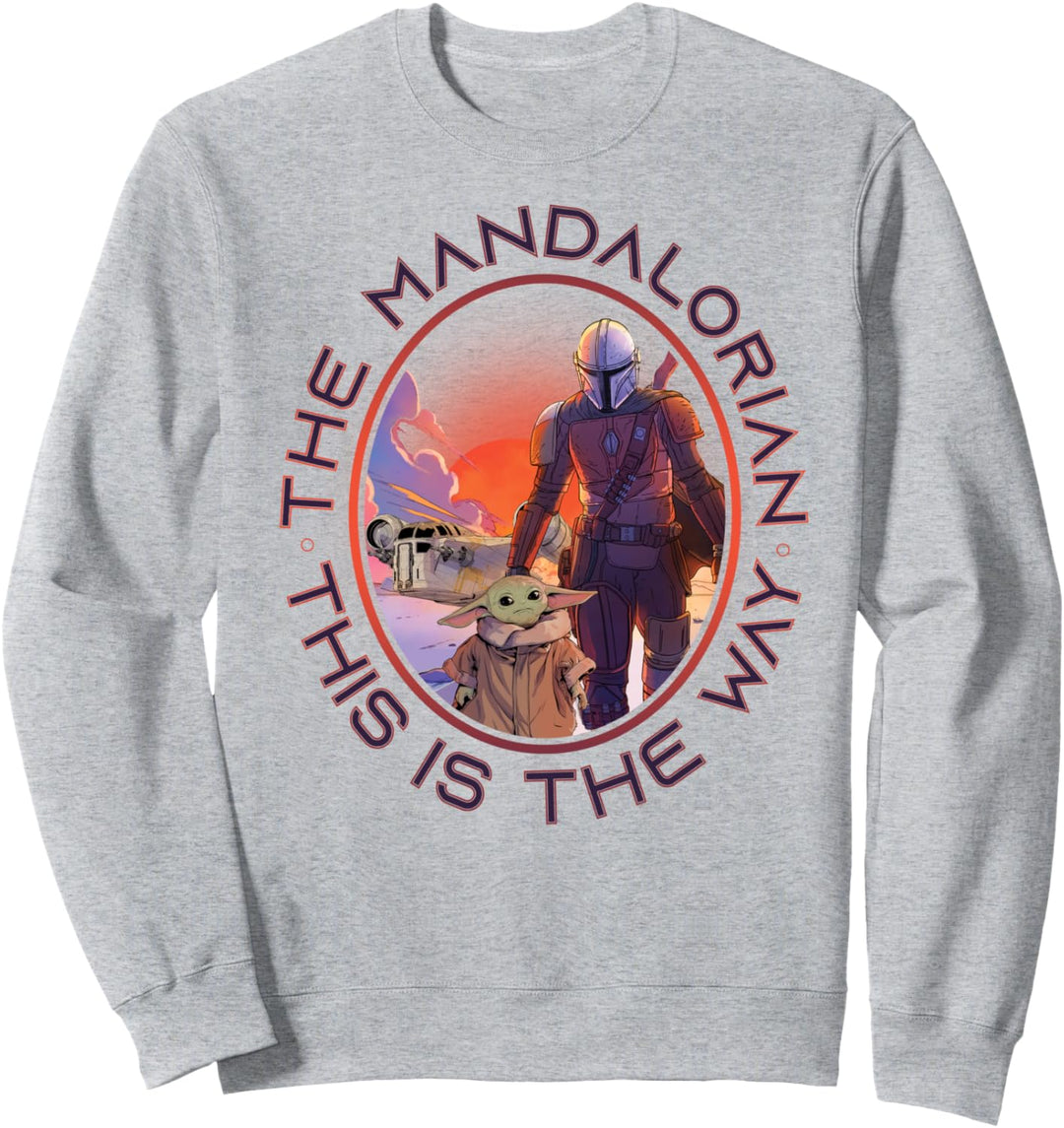 Star Wars Mandalorian The Child & Mando Cameo Sweatshirt