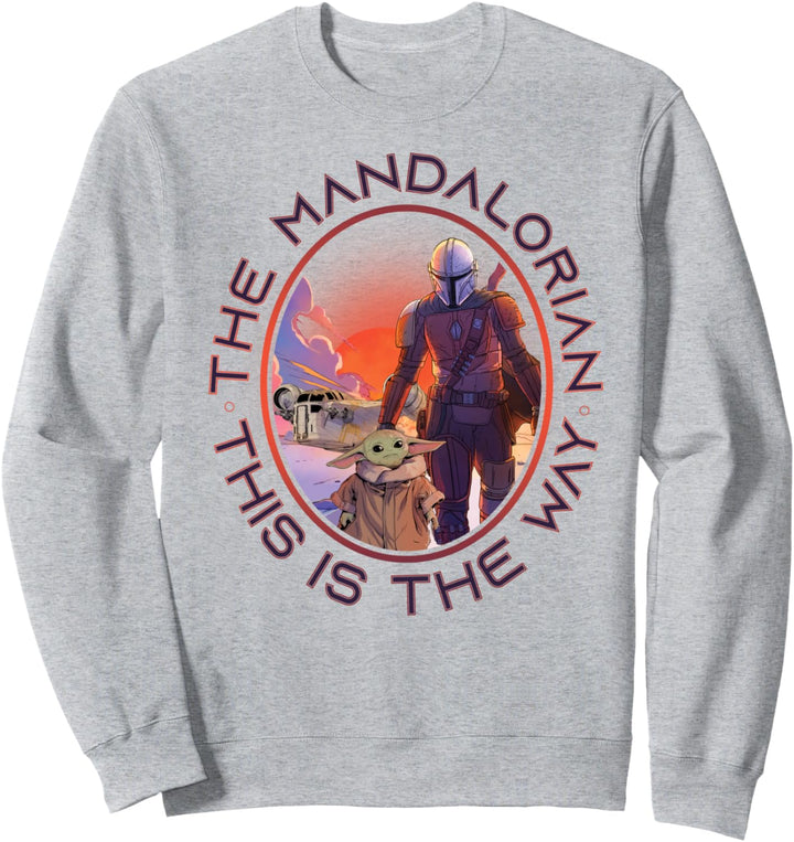 Star Wars Mandalorian The Child & Mando Cameo Sweatshirt