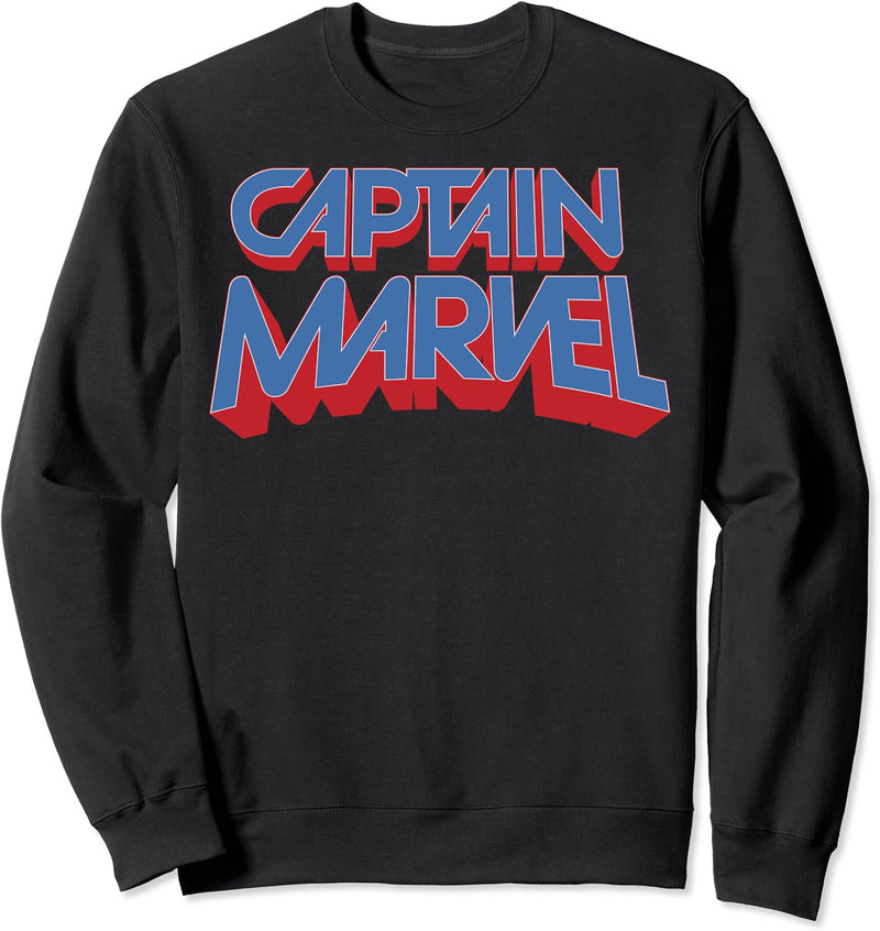 Marvel Captain Marvel Movie Logo Sweatshirt