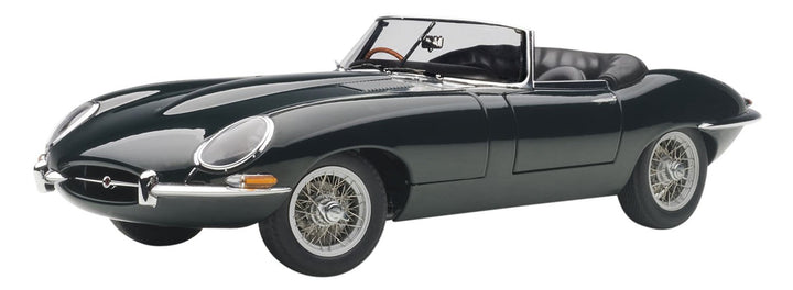 AUTOart 73604 Jaguar - E-Type Roadster Serie I 3.8 Miniaturmodell aus der Sammlung, grün