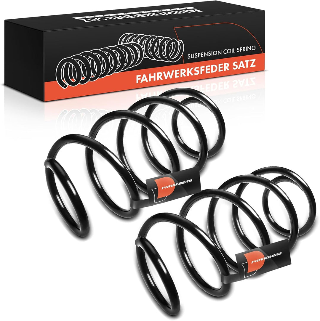 Frankberg 2x Federn Fahrwerksfeder Vorderachse Kompatibel mit X3 F25 sDrive18d sDrive20i SUV 2012-20