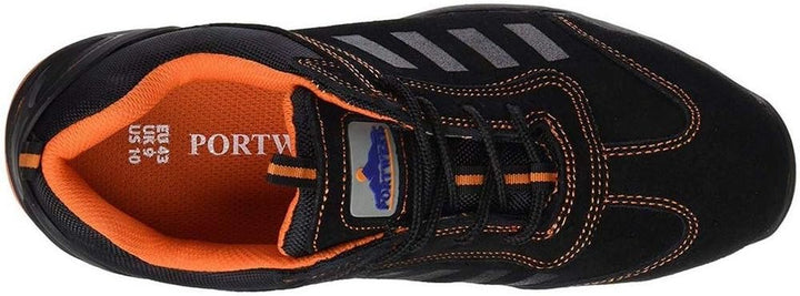 Portwest Steelite Lusum Sicherheits-Trainer S1P HRO, Grösse: 40, Farbe: Orange, FW34ORR40 40 EU Oran