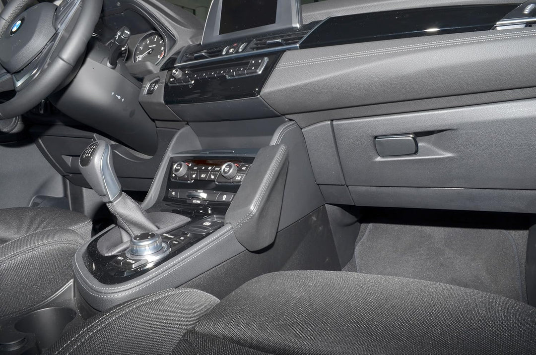 KUDA Handyhalterung passend für BMW 2er Active Tourer (F45, F46) ab 2015 - Telefonkonsole für Smartp