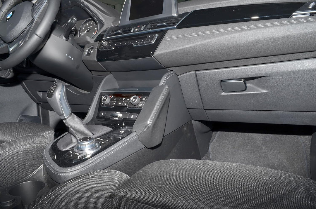 KUDA Handyhalterung passend für BMW 2er Active Tourer (F45, F46) ab 2015 - Telefonkonsole für Smartp