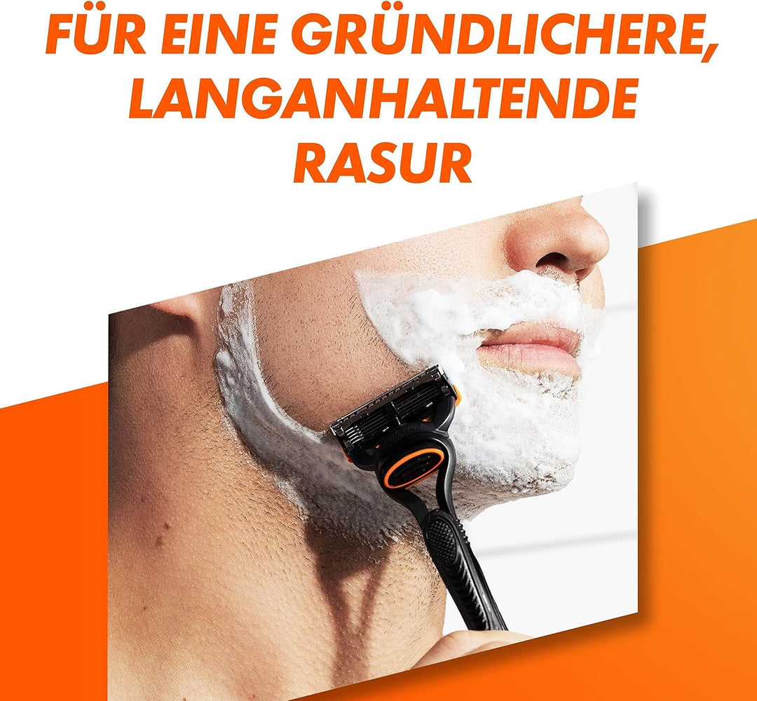 Gillette Fusion 5 Rasierklingen, 8 Ersatzklingen für Nassrasierer Herren mit 5-fach Klinge