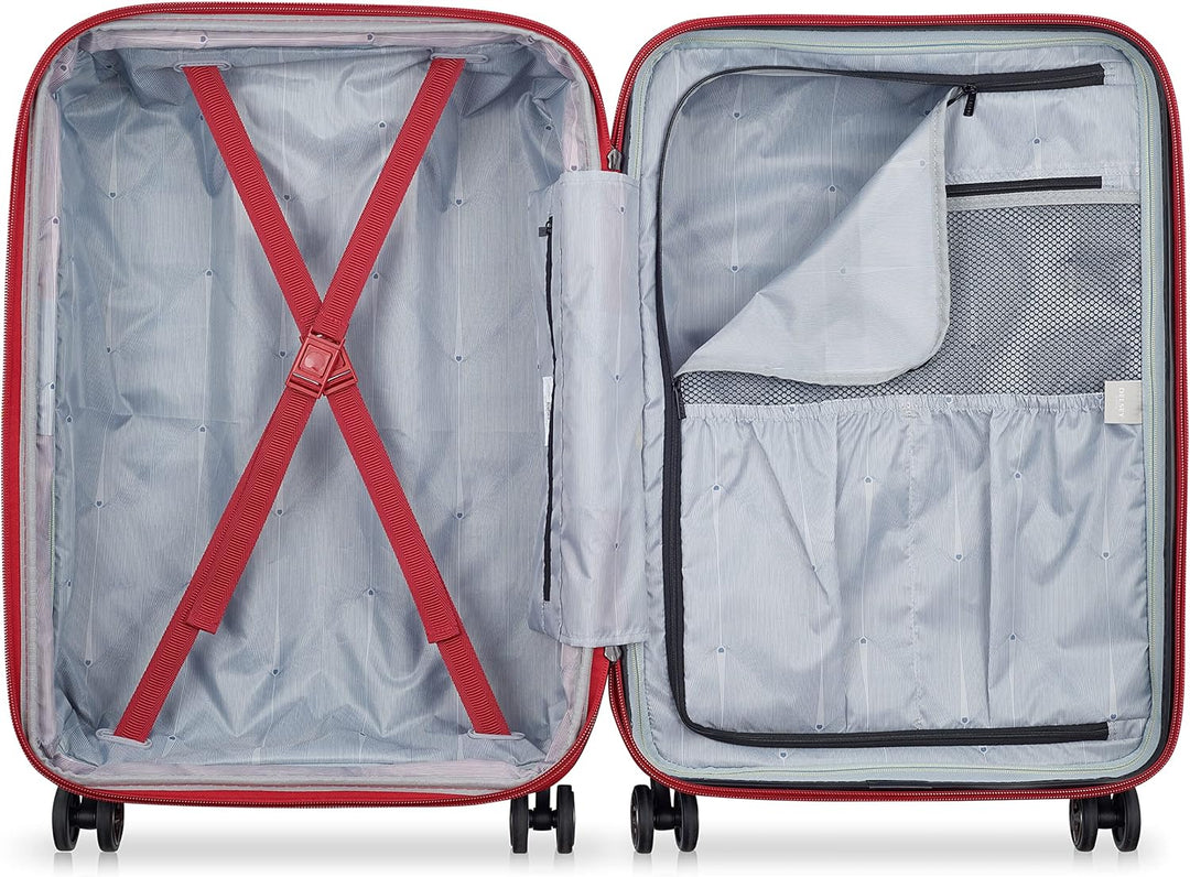 DELSEY PARIS - Shadow 5.0 – Koffer mittelgross ausziehbar – 66 cm – Schwarz, Schwarz, M, Koffer Koff