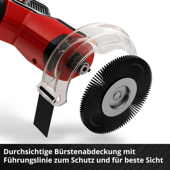 Einhell Akku-Fugenreiniger GE-CC 18/110 Li E Power X-Change (18 V, Führungsholm teleskopierbar, Zusa