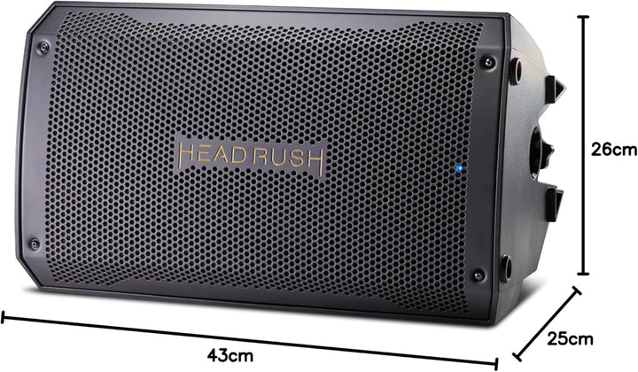 Headrush FRFR108 MKII - 2000W E Gitarre & Bass Amp, 8" Fullrange linearer Frequenzgang Bluetooth-Lau