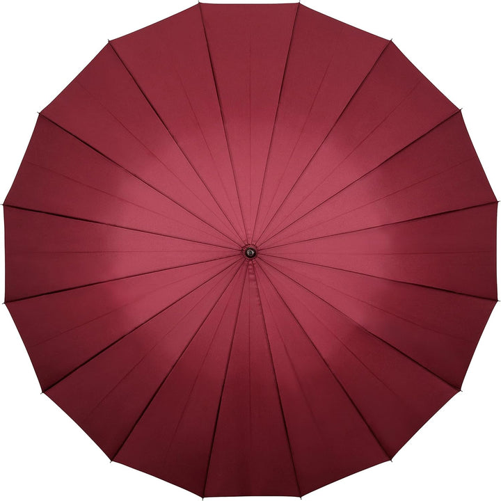 VON LILIENFELD® Regenschirm XXL Durchmesser 120 cm Gross Auf-Automatik 2-Personen 16 Segmente Cleo b