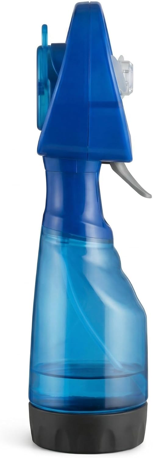 MIJOMA Sprühflasche mit Ventilator – tragbarer Sprühventilator, batteriebetrieben, Abkühlung für unt