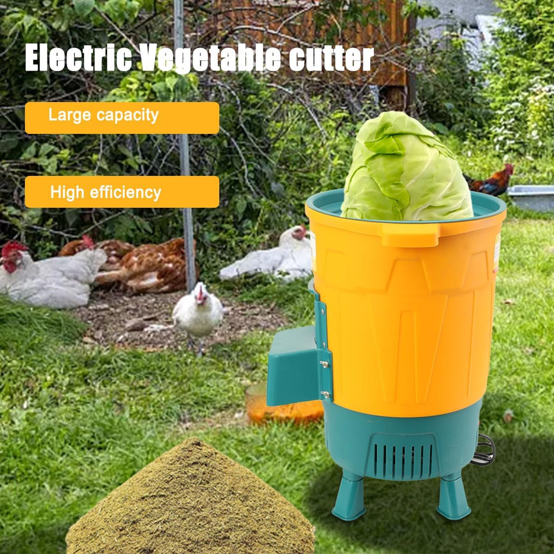Elektrische Futterhäcksler Gemüseschneider, 550W 220V Grünfutterschneider | Grasschneider Häcksler F