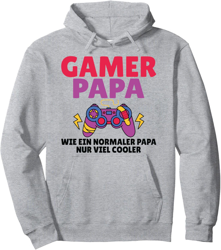 Gamer Papa wie ein normaler Papa nur viel cooler Zocker Pullover Hoodie