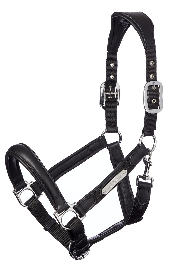 LeMieux Capella Headcollar Halfter Cob Schwarz, Cob Schwarz