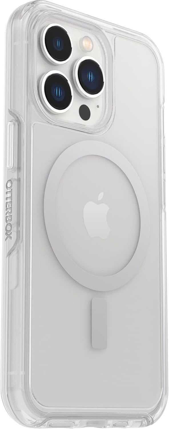 OtterBox Symmetry+ transparente Hülle für iPhone 13 Pro für MagSafe, stossfest, sturzsicher, schütze