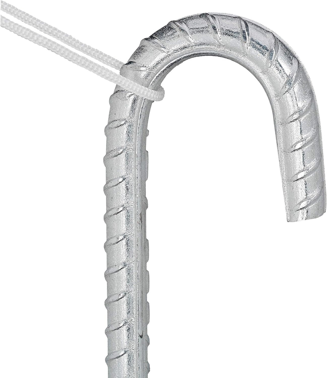 40 x Bodenanker, Lange Zeltheringe für Pavillon, Trampolin, Heringe verzinkter Stahl, 45 cm lang, Bo