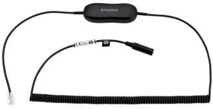 Jabra Evolve 30/40/80 Smart-Converter-Kabel 3,5mm-Klinkenstecker auf RJ9 für Festnetztelefone