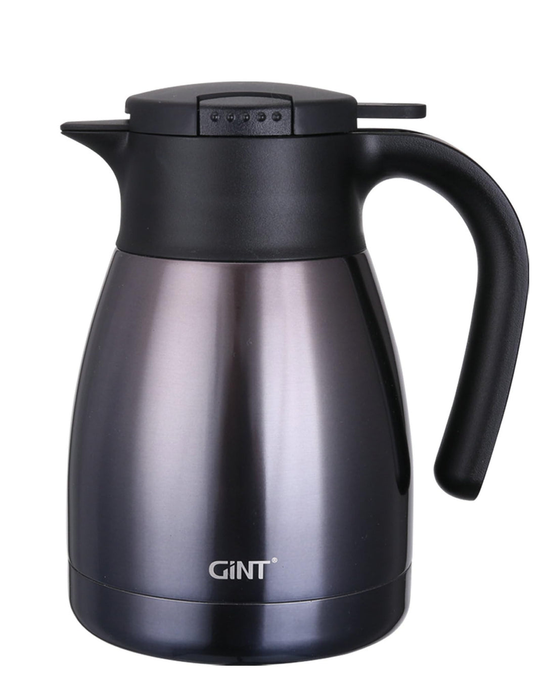 GiNT Isolierkanne Edelstrahl Quick Tip Verschluss Grip Vacuum Doppelwandig Violett 1L…, Violett 1L