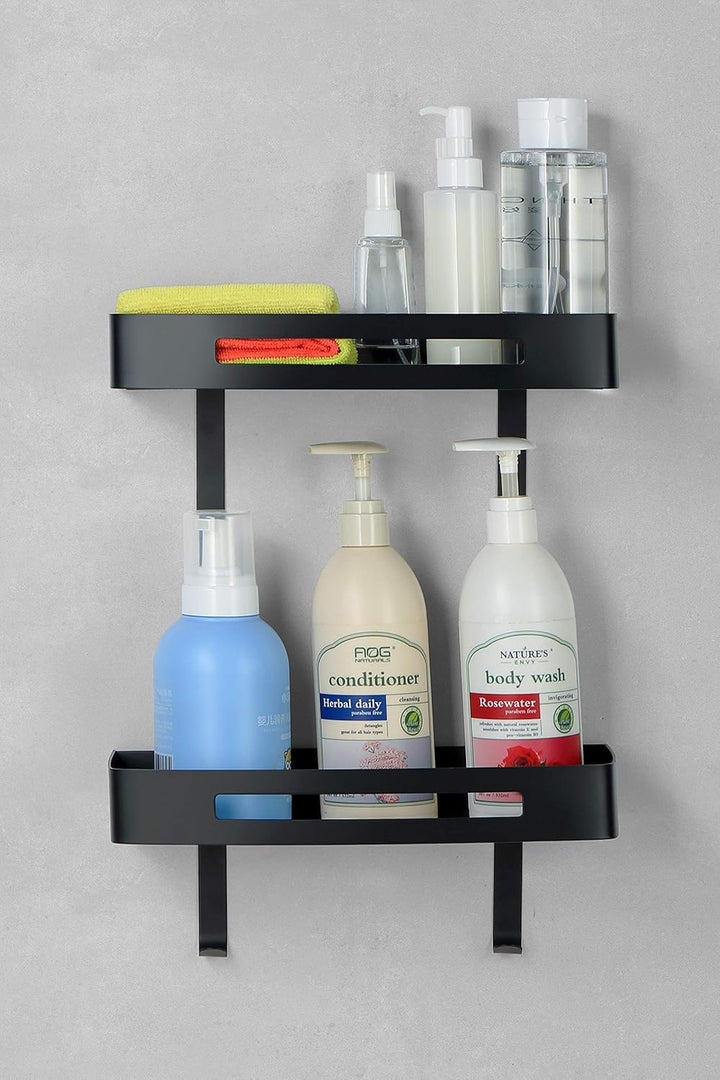 Ambrosya® | Exklusiver Duschkorb aus Edelstahl | Ablage Bad Badezimmer Badregal Duschablage Dusche D