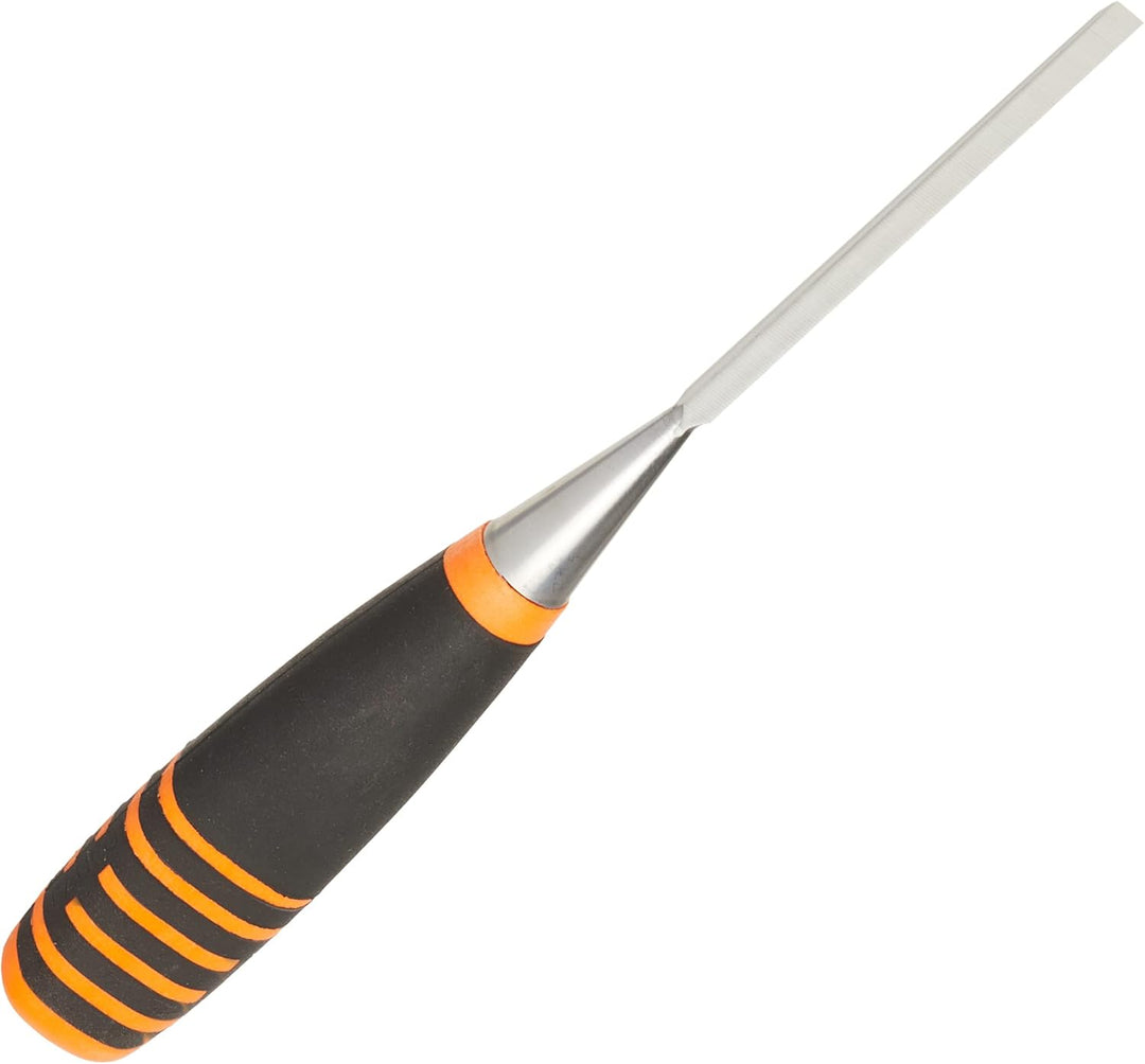 Bahco Stechbeitel, 2-Komponenten Heft, 6 X 140mm 424P-6, 100 x 50 x 50 cm, Silbern/Orange/Schwarz, 1