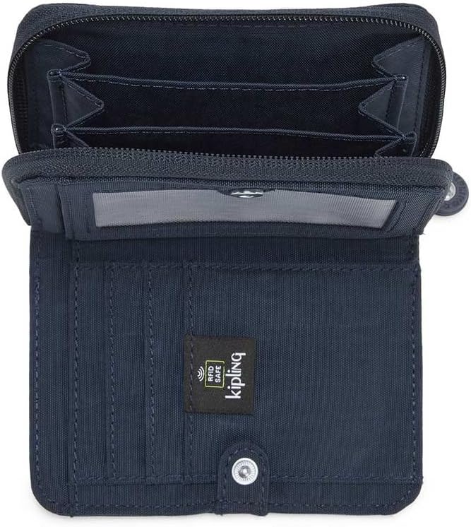 Kipling Damen Money Love Wallets, Blue Bleu 2, Blue Bleu 2