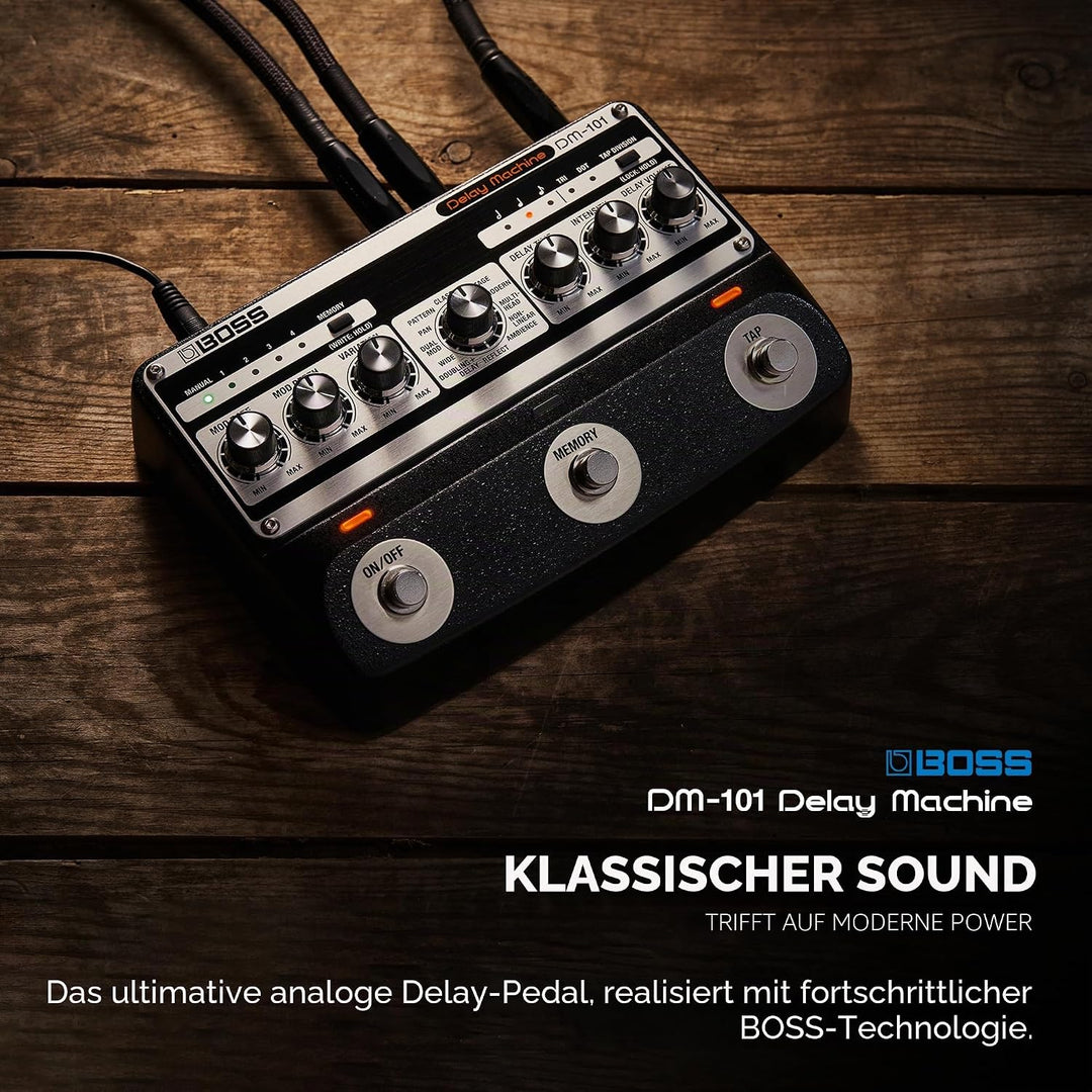 Boss DM-101 Delay Machine Analoges Effektgerät Pedal für Gitarre