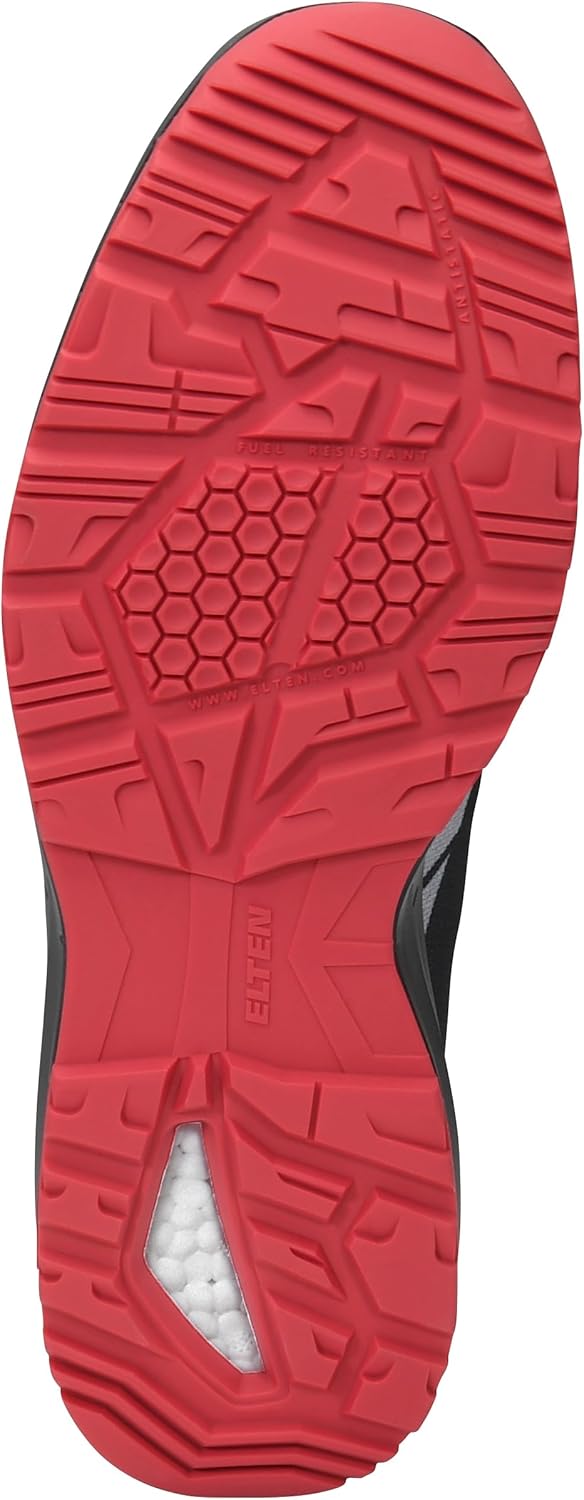 ELTEN Sicherheitsschuhe Larkin XXSports Black-Grey Low ESD S1P, Damen und Herren, Textil, Stahlkappe