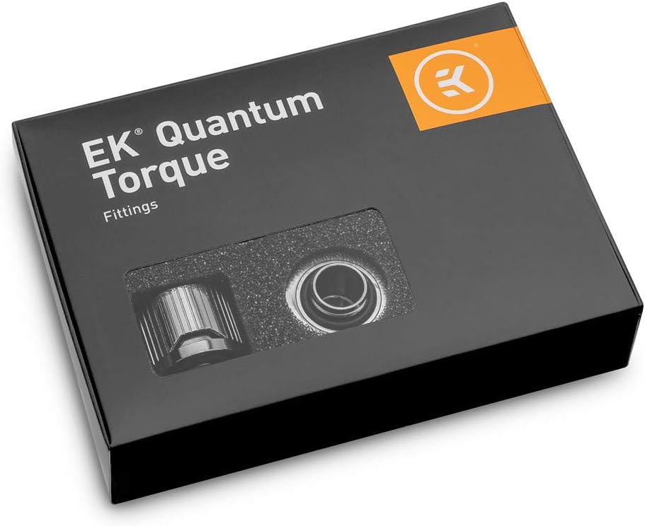 EK Water Blocks EK-Quantum Torque STC 12/16-6er-Pack, silber 12/16mm 6 Pack nickel