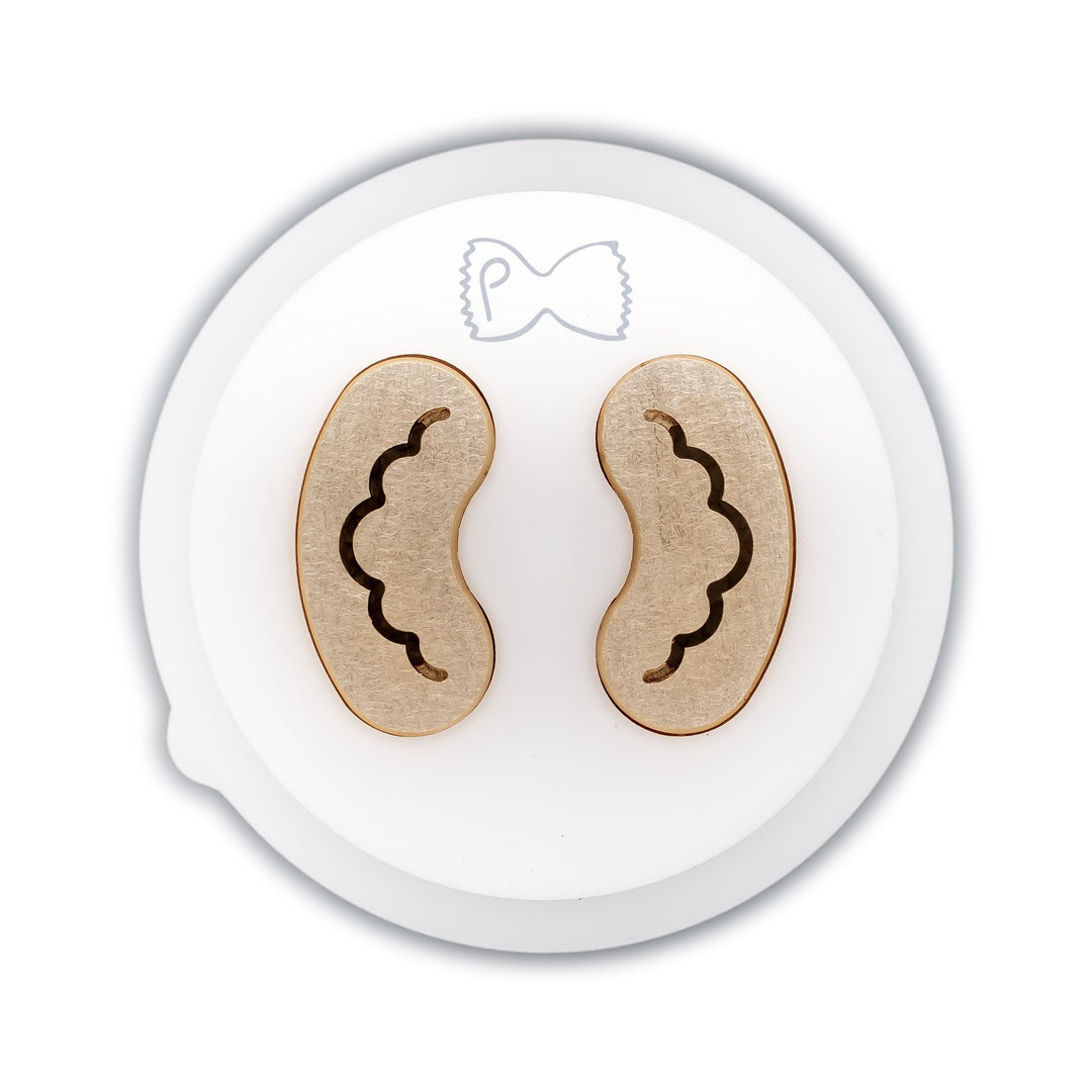 Pastidea - Matrize aus Bronze und POM Gnocco Napoletano kompatibel mit Philips Pasta Maker Avance un