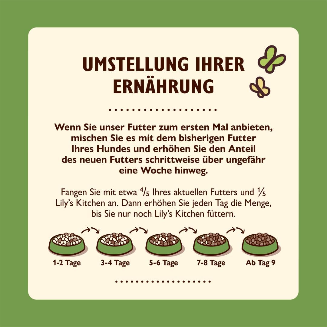 Lily‘s Kitchen Getreidefreies Vollwertiges Trocken Hundefutter für ausgewachsene Hunde (12kg) Lamm S
