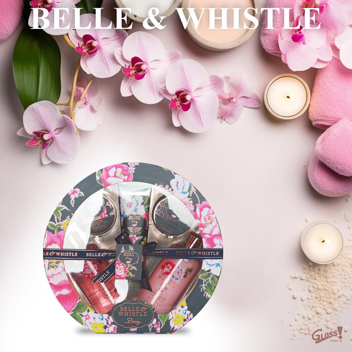 GLOSS ! Badezimmer-Set Belle & Whistle – Beauty- und Körperpflege-Set – Originelles Geschenkset für