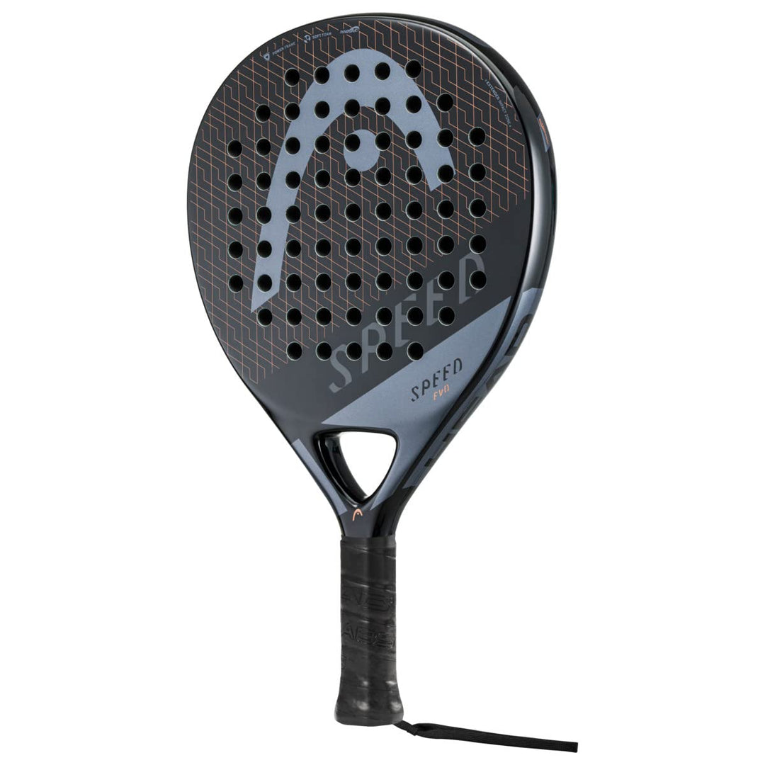 Head Evo Speed 2023 Padelschläger, schwarz Single, Single