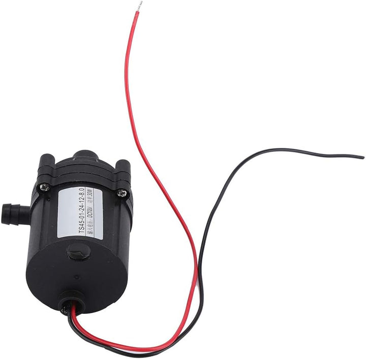 24 / 12V DC Pumpe Bürstenlose Wasserdurchflusspumpe Brushless Tauchwasserpumpe Einstellbare Zirkulat