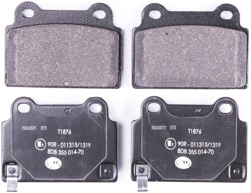 HELLA PAGID 8DB 355 014-701 Bremsbelagsatz - T1876 - Dicke/Stärke: 14.1mm - Bremssystem: Brembo - mi