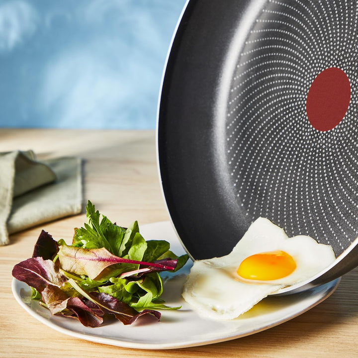 Tefal Ingenio Enjoy 17-tlg. Kochgeschirr-Set, Antihaftversiegelung, stapelbar, Thermo-Signal, für al