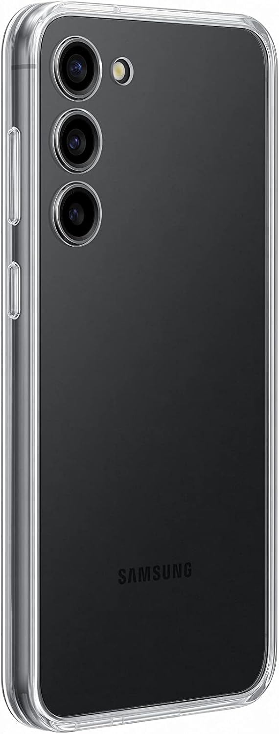 Samsung Frame Smartphone Case EF-MS916 für Galaxy S23+, Handy-Hülle, Durchsichtig, Kratzfest, Rahmen