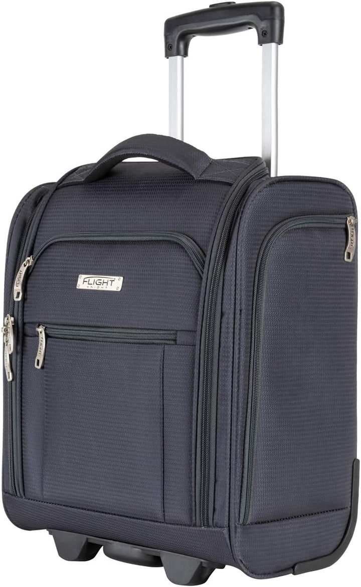 Flight Knight Koffer Zum Verstauen Unter Dem Sitz Mit 2 Rollen easyJet Air Berlin Handgepack 42cm Gr