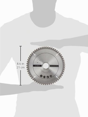 Scheppach Sägeblatt Set 3 teilig | für Tischkreissäge HS80 &amp; Tauchsäge PL75 | ideal für MDF-Paletten