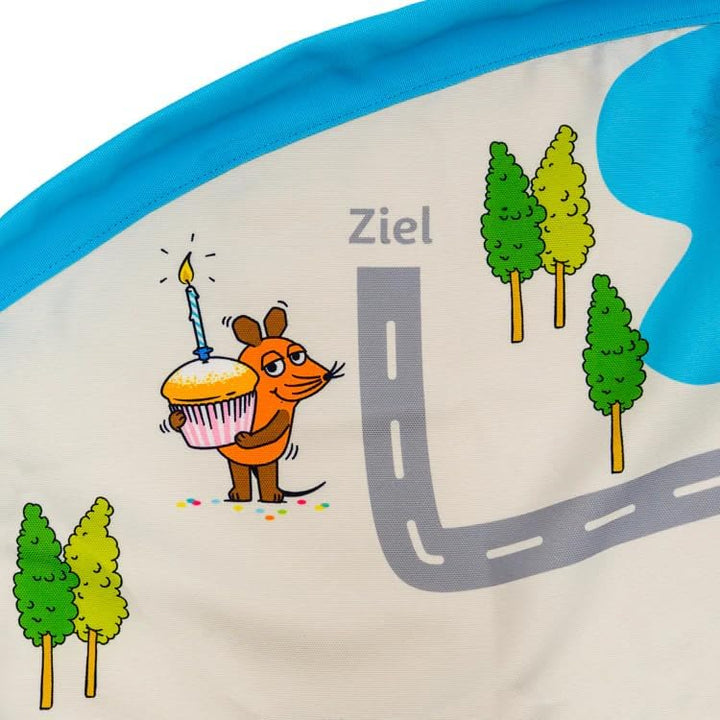 meori Kinderspielzeug Aufbewahrungsdecke - Spielteppich mit 'Sendung mit der Maus' Motiv aus Polyest