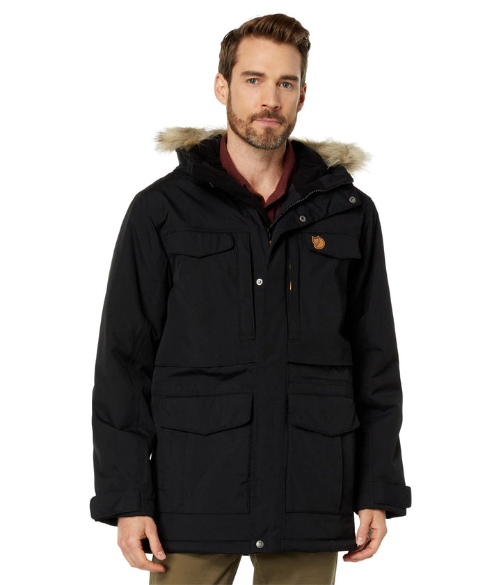 FJALLRAVEN Herren Nuuk Parka M parka XXL Schwarz, XXL Schwarz