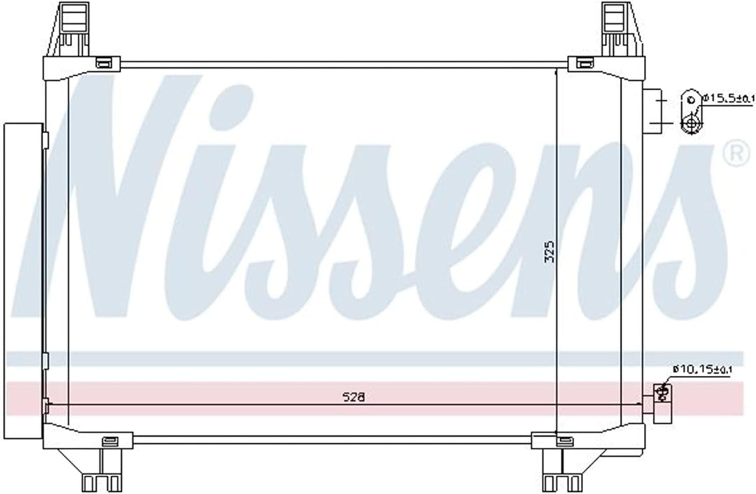 Kondensator Klimaanlage - Nissens 940270